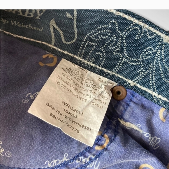 Wrangler Q Baby No Gap Flap Pocket Jeans Sz 15 - Picture 9 of 9